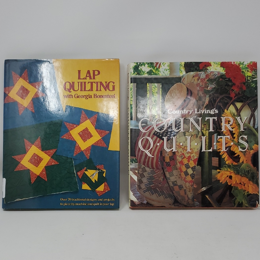 Lap Quilting and Country Quilts Book Set